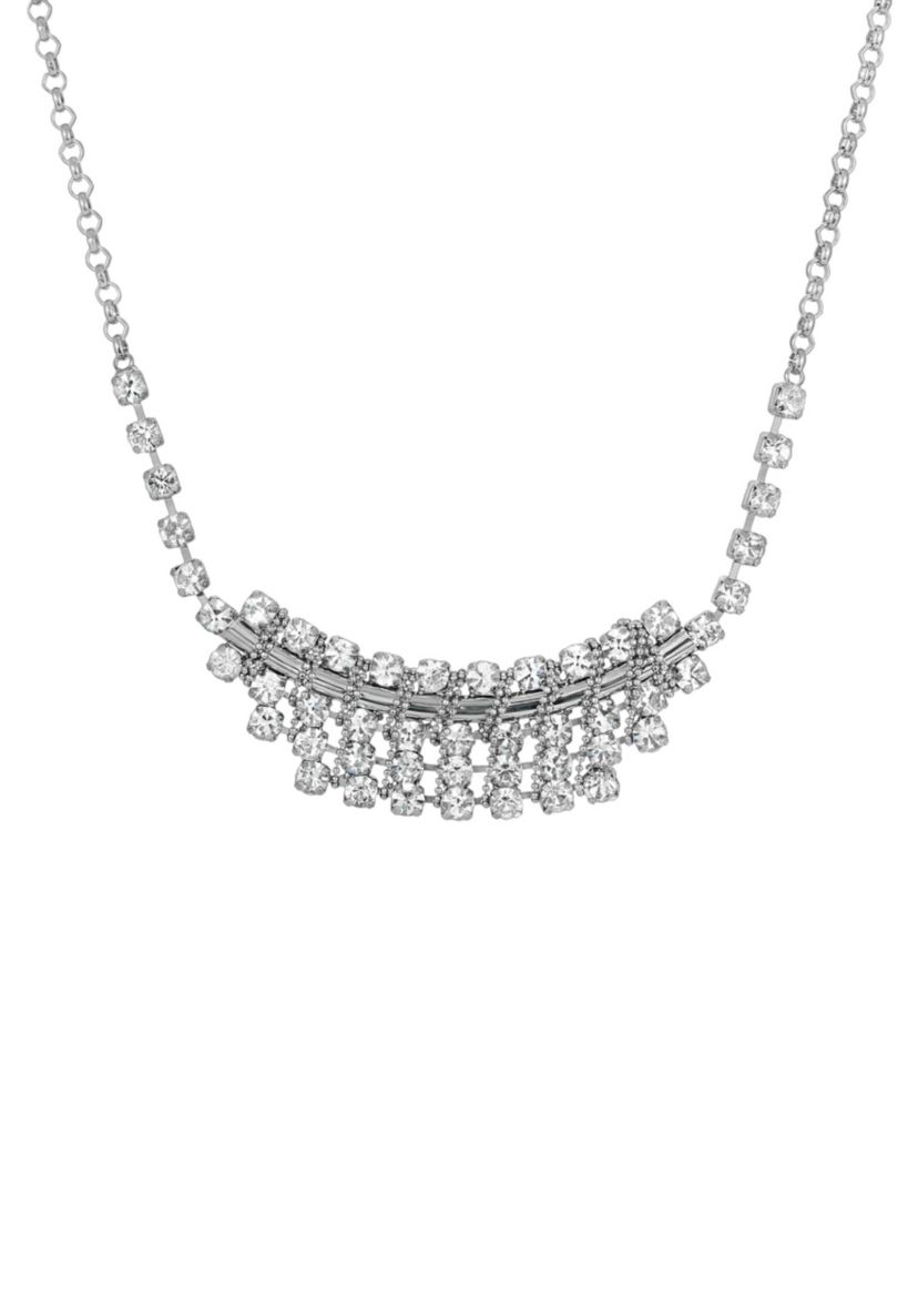 Crystal Bib Necklace