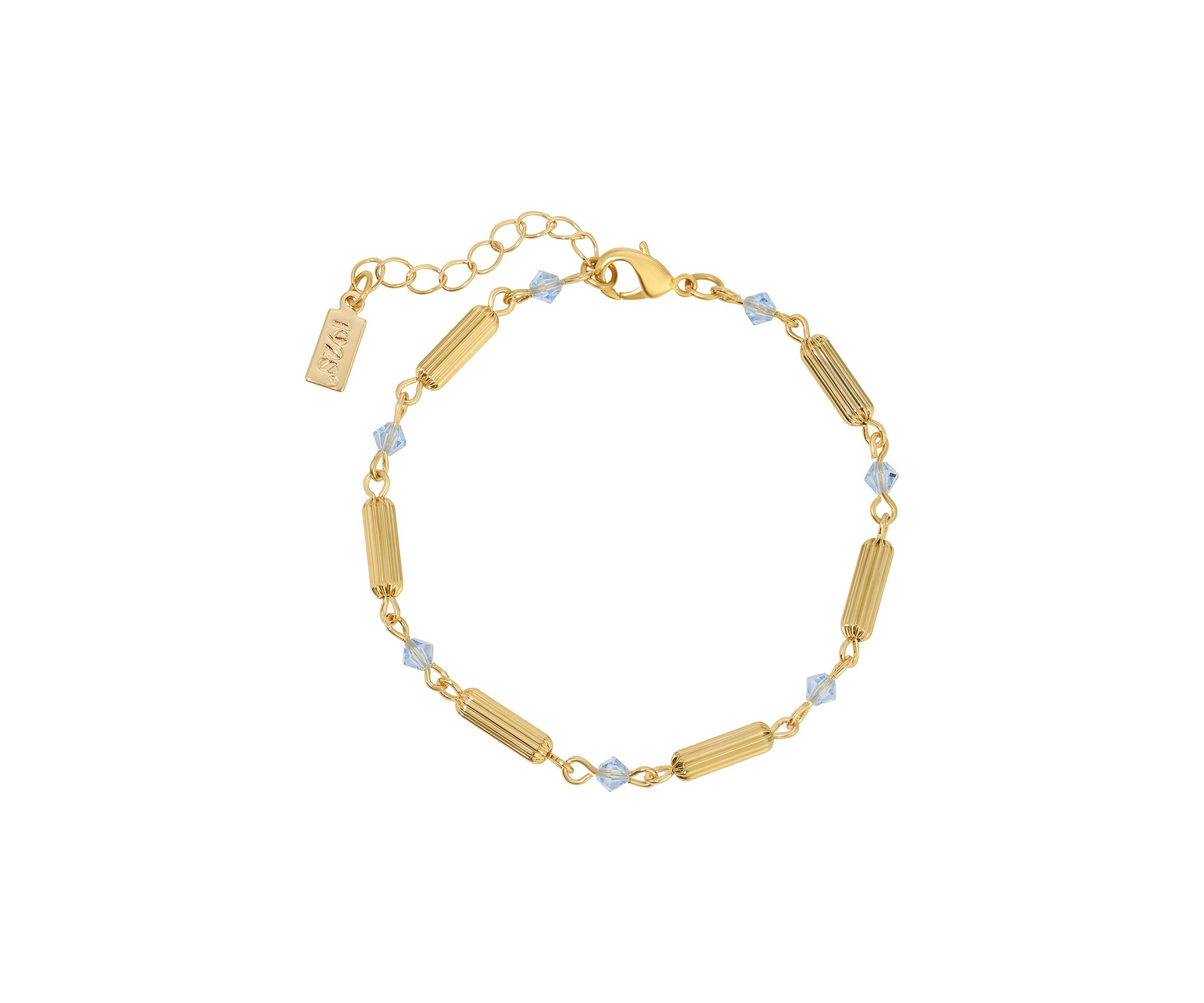 Gold-tone Cat Fishbowl Cuff Bracelet