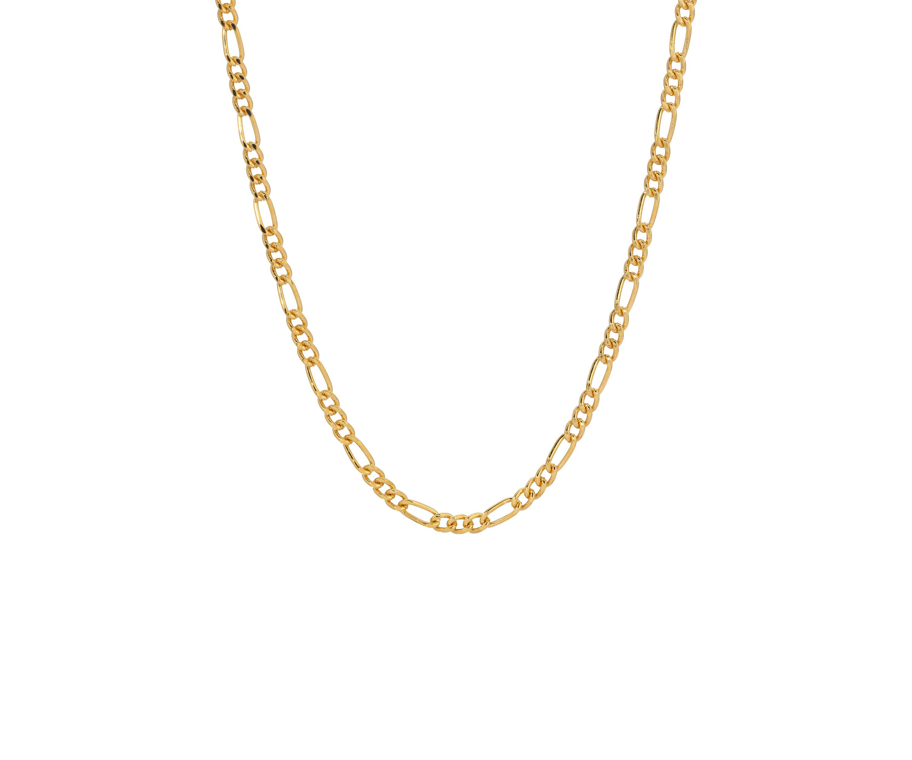 14k Gold Dipped Chain Necklace 16"