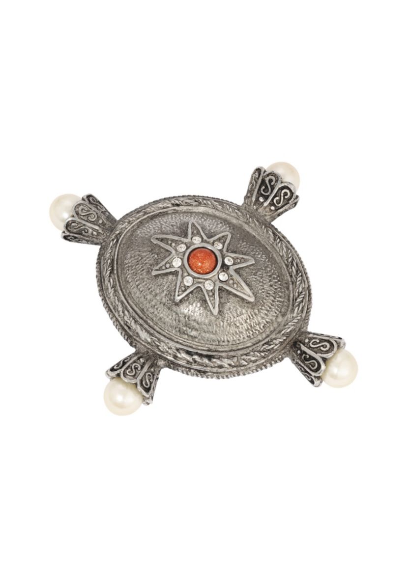 Pewter Oval Pin