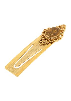 14K Gold-Dipped Mary Bookmark