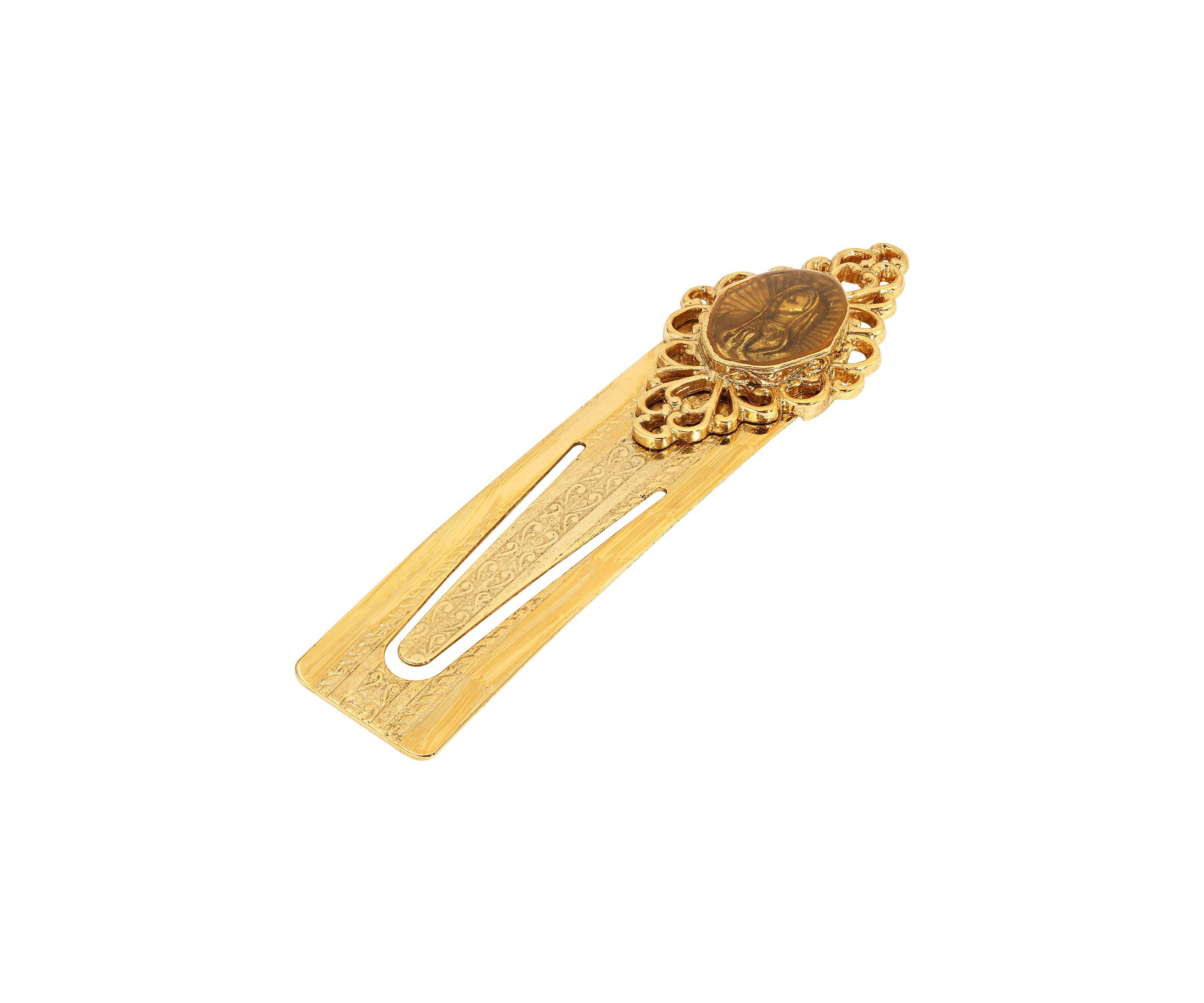 14K Gold-Dipped Mary Bookmark