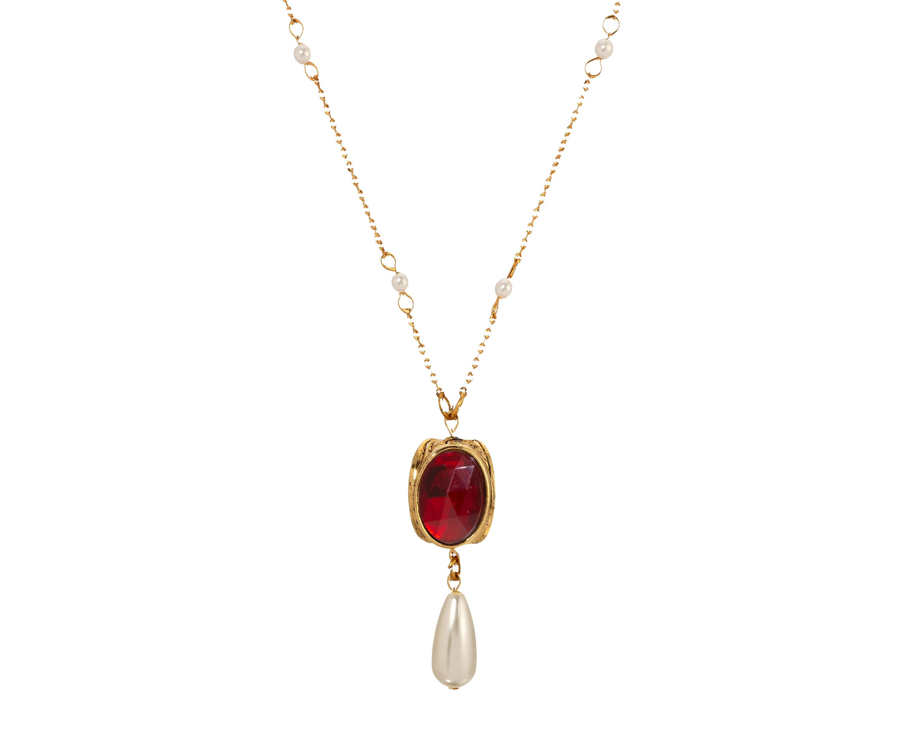 Lady of Guadalupe Decal 3-Sided Necklace