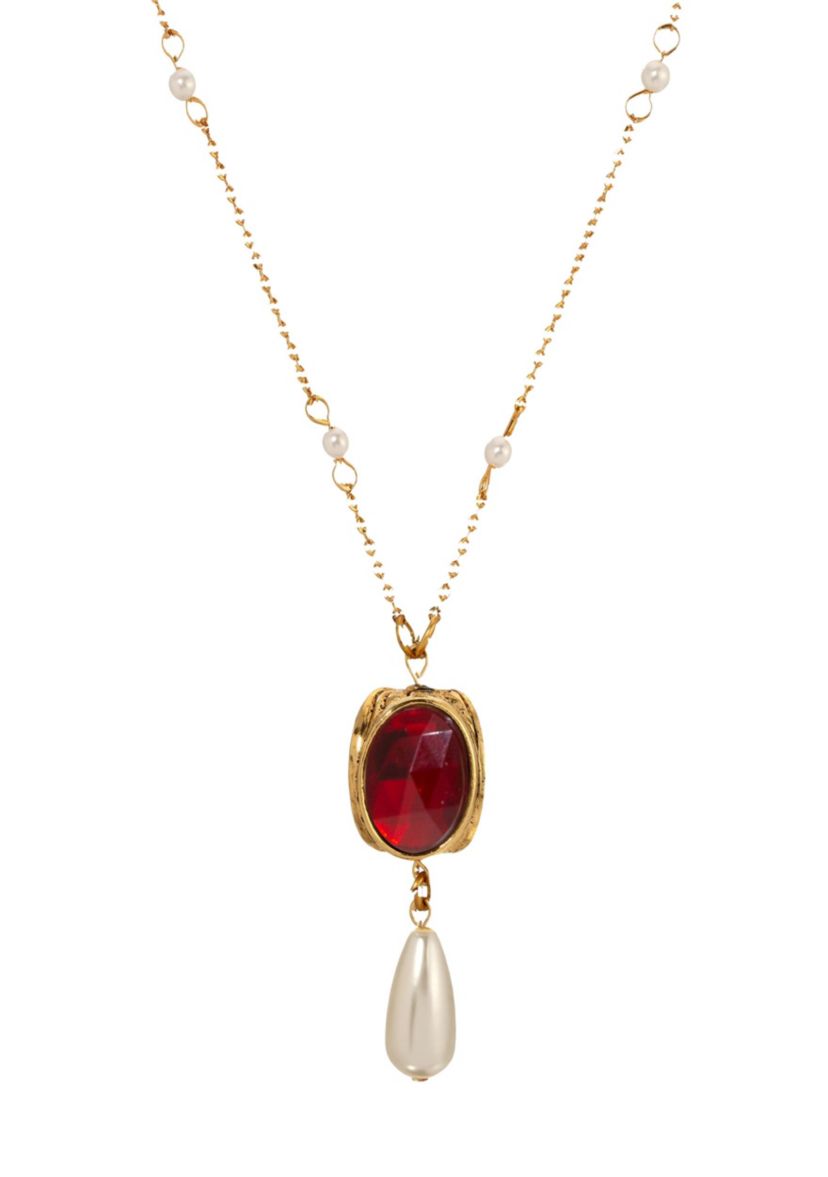 Lady of Guadalupe Decal 3-Sided Necklace