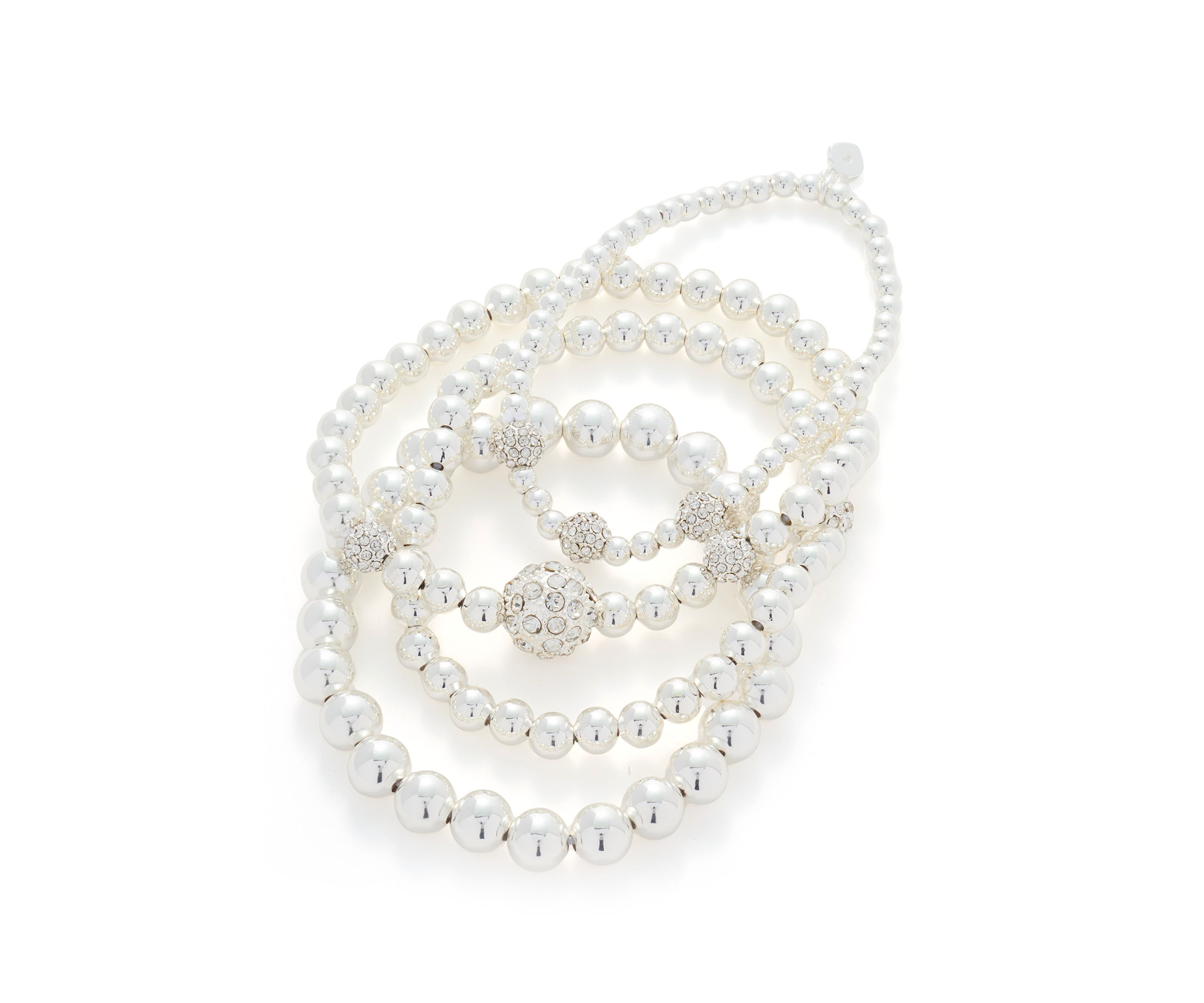 Fireball Bead Stretch Bracelet Set
