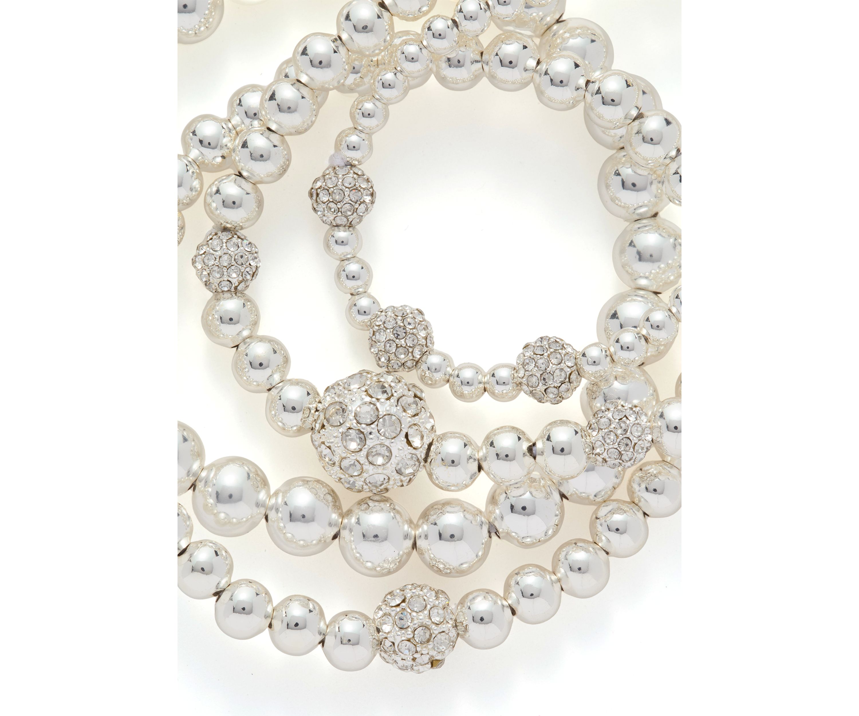 Fireball Bead Stretch Bracelet Set