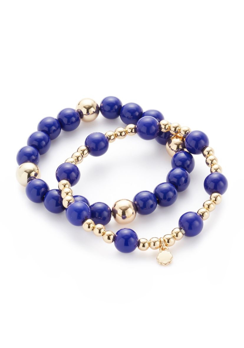 Beaded Stretch Bracelet Set