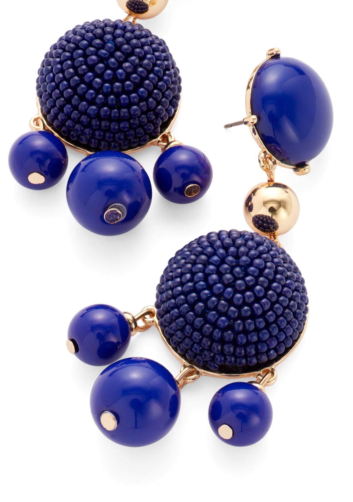 Beaded Chandelier Drop Earrings