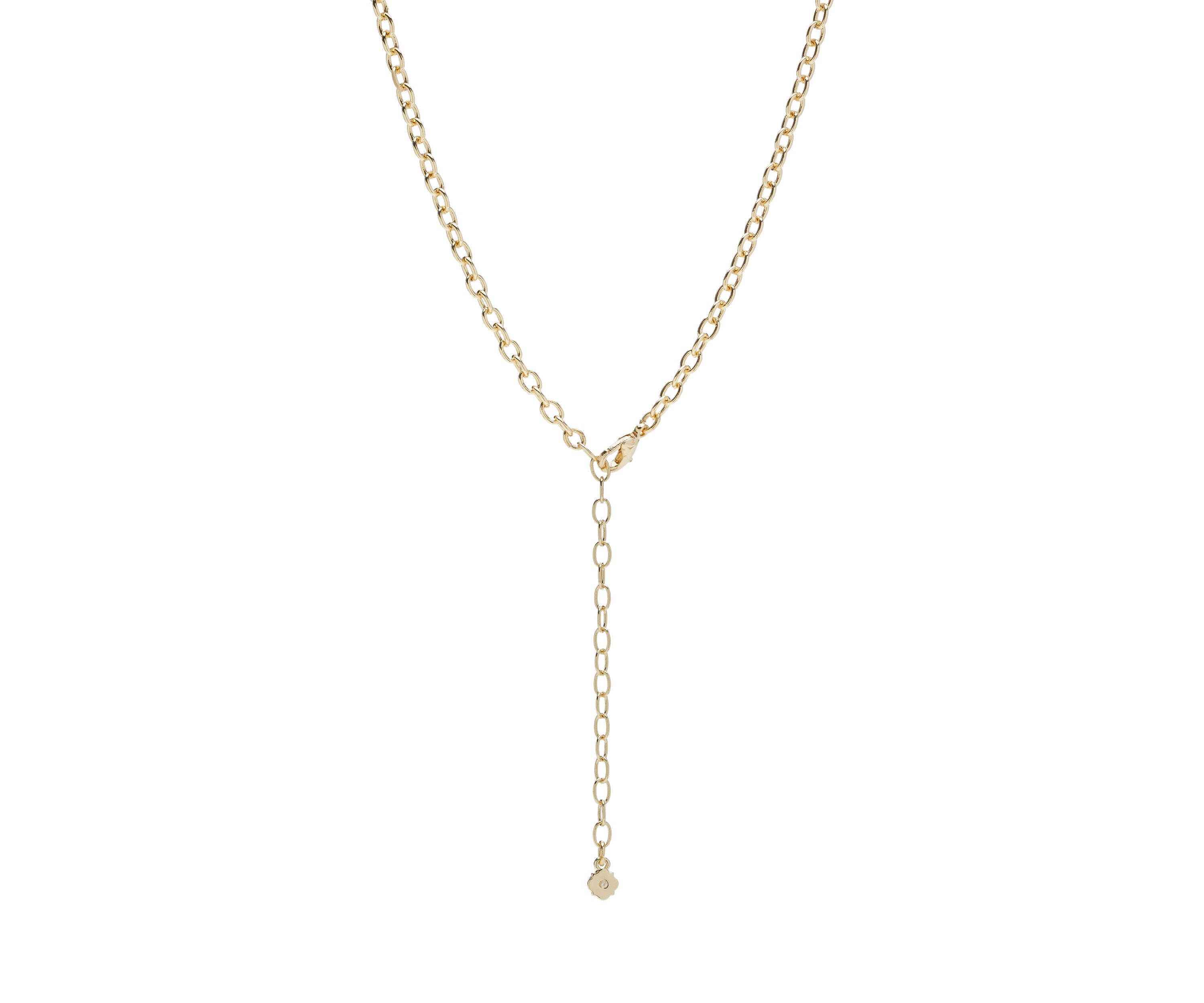 Gold Tone 16" Tortoise Collar Necklace