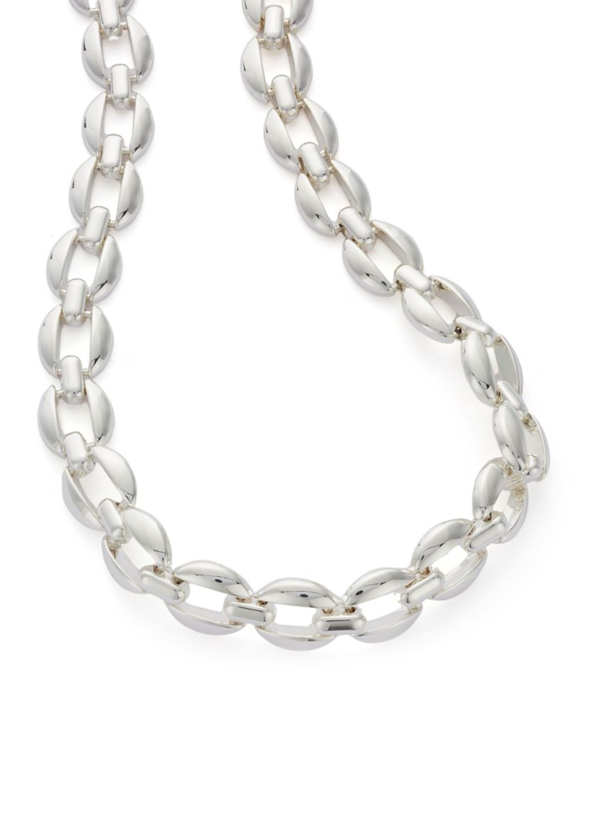 Thick Link Collar Necklace