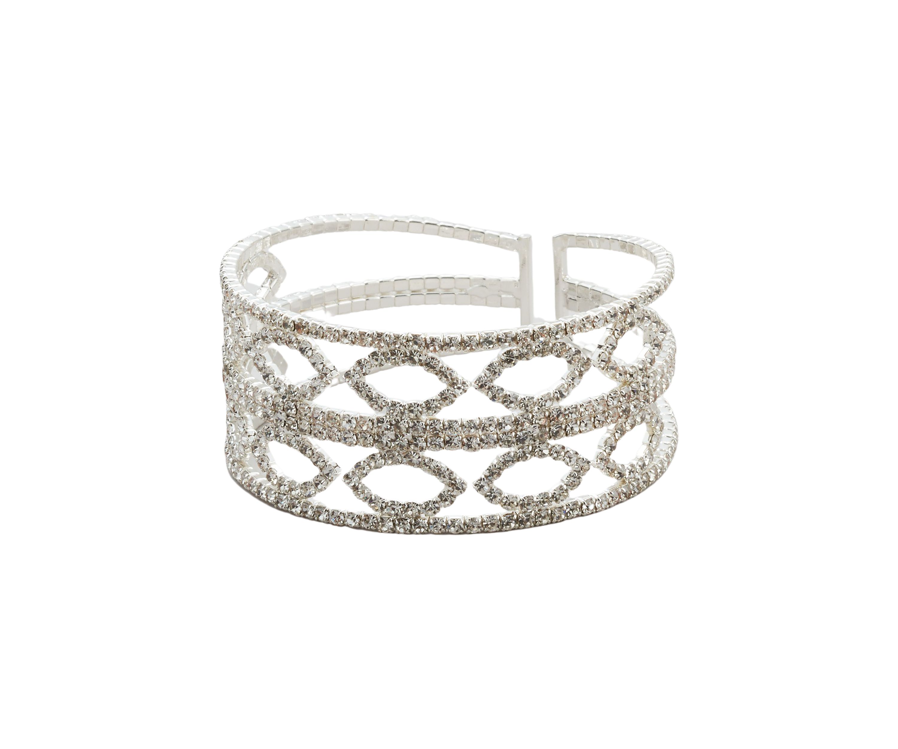 Crystal Drama Cuff Bracelet 
