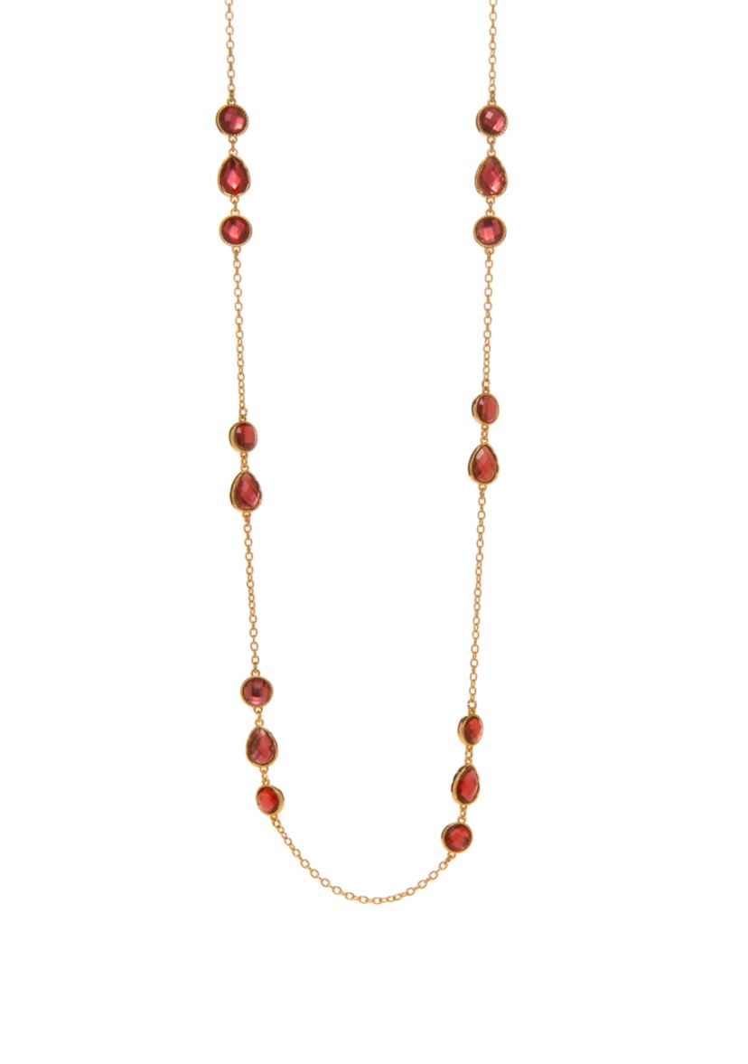 36 Inch Length Station Strand Necklace