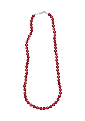 Anne Klein Gold-Tone Pearl Collar Necklace | belk