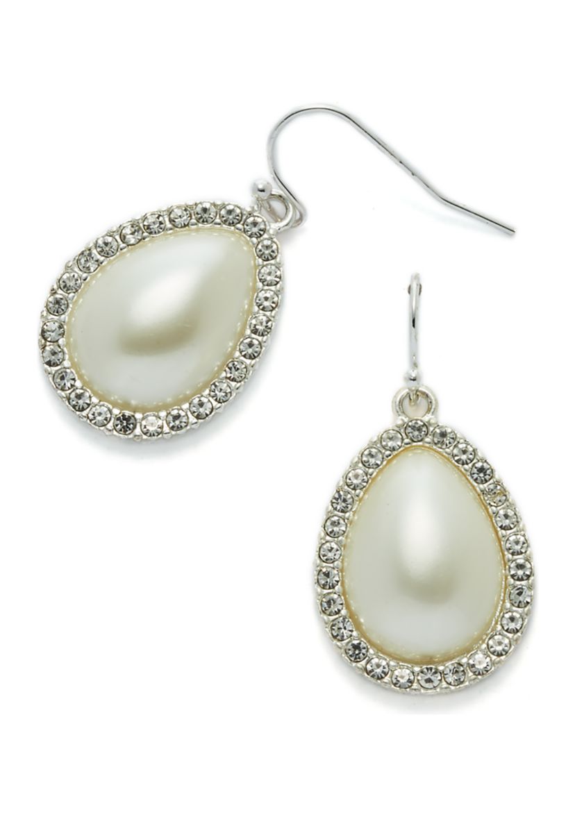 Pearl Teardrop Earrings