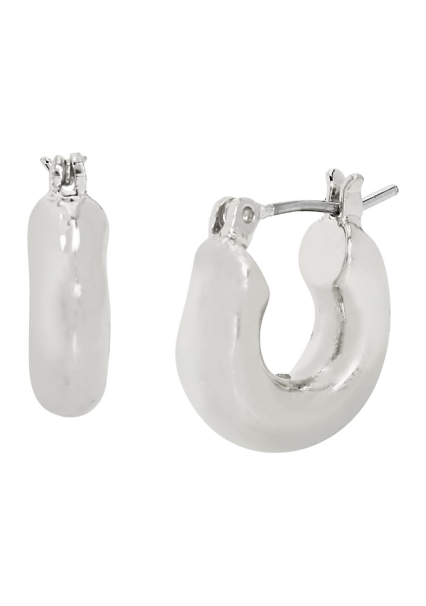 Sculpted Hoop Earrings