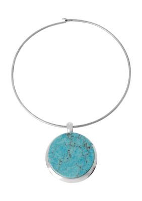 Robert Lee Morris Soho Pendant Wire Necklace, 18 in