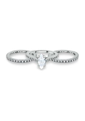 Belk cubic clearance zirconia rings