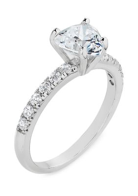 Forever New Heart Cubic Zirconia Ring in Sterling Silver | belk