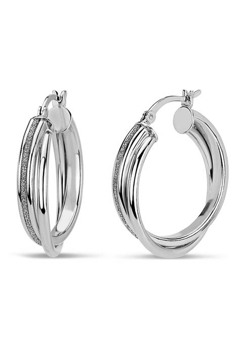 Designs by Helen Andrews Sterling Silver Glitter Polished