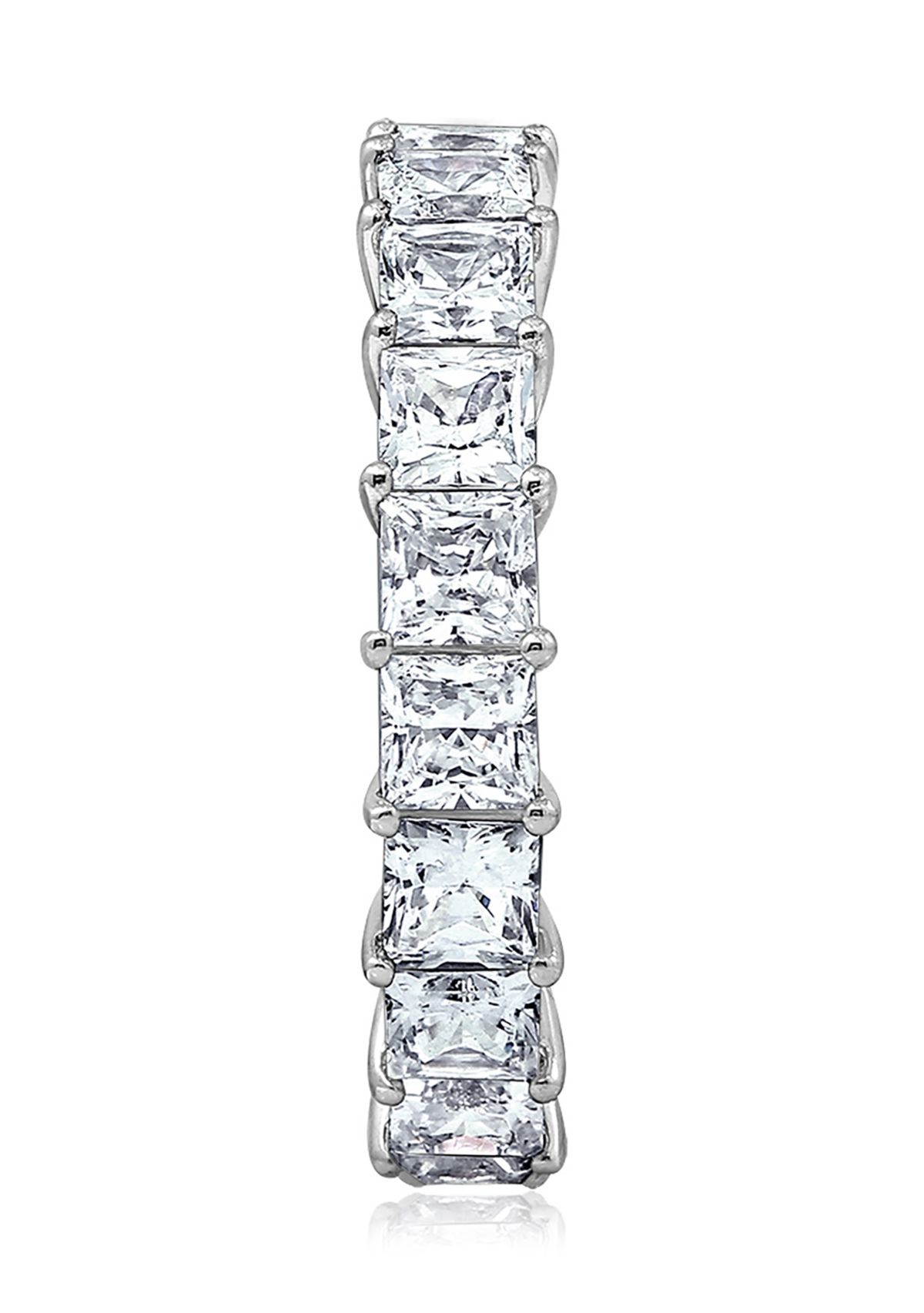 4.74 ct. t.w. Swarovski® Zirconia Princess Cut Ring