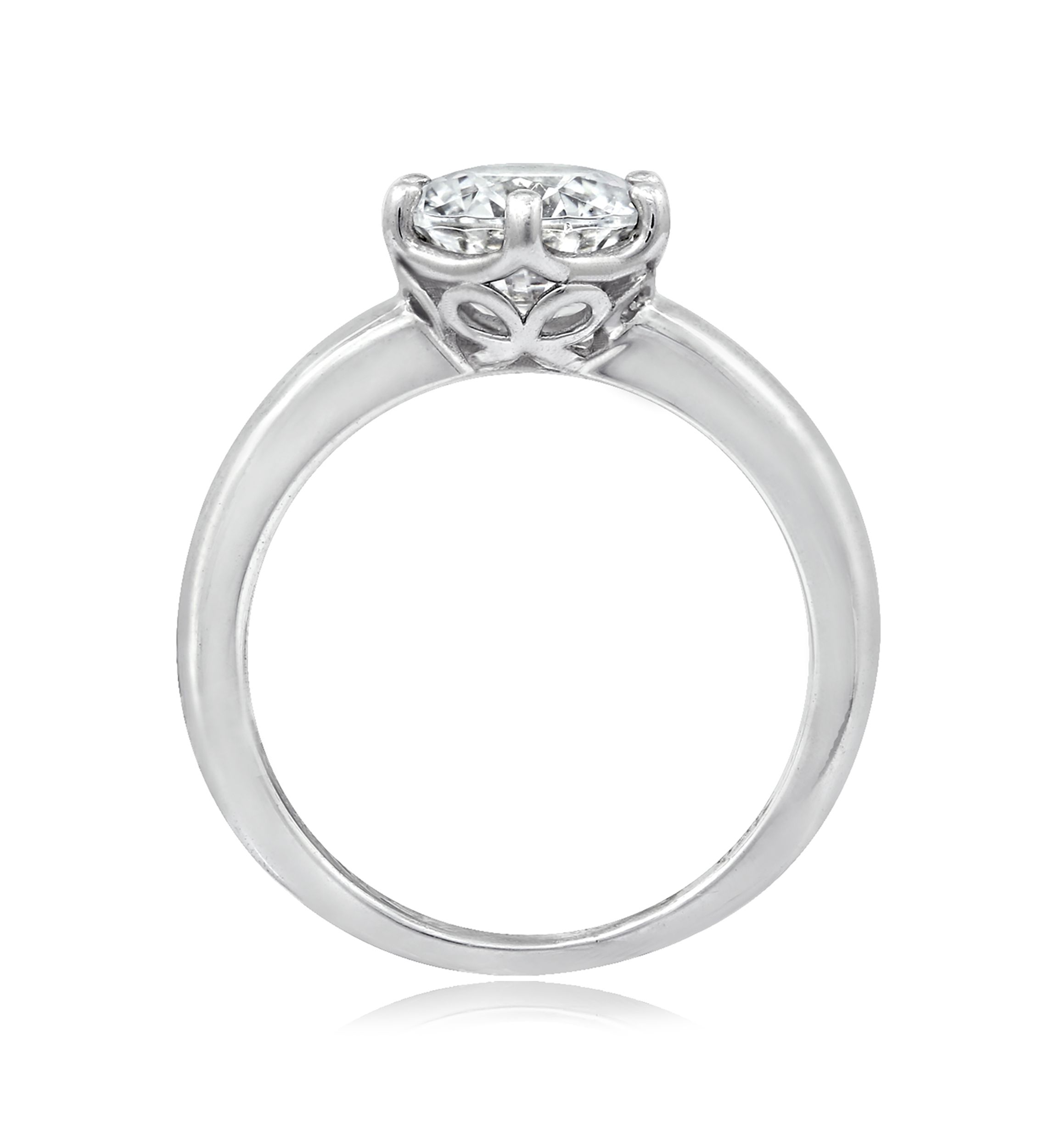 2 ct. t.w. Swarovski® Zirconia Round Solitaire Ring