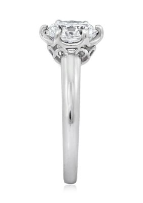 2 ct. t.w. Swarovski® Zirconia Round Solitaire Ring