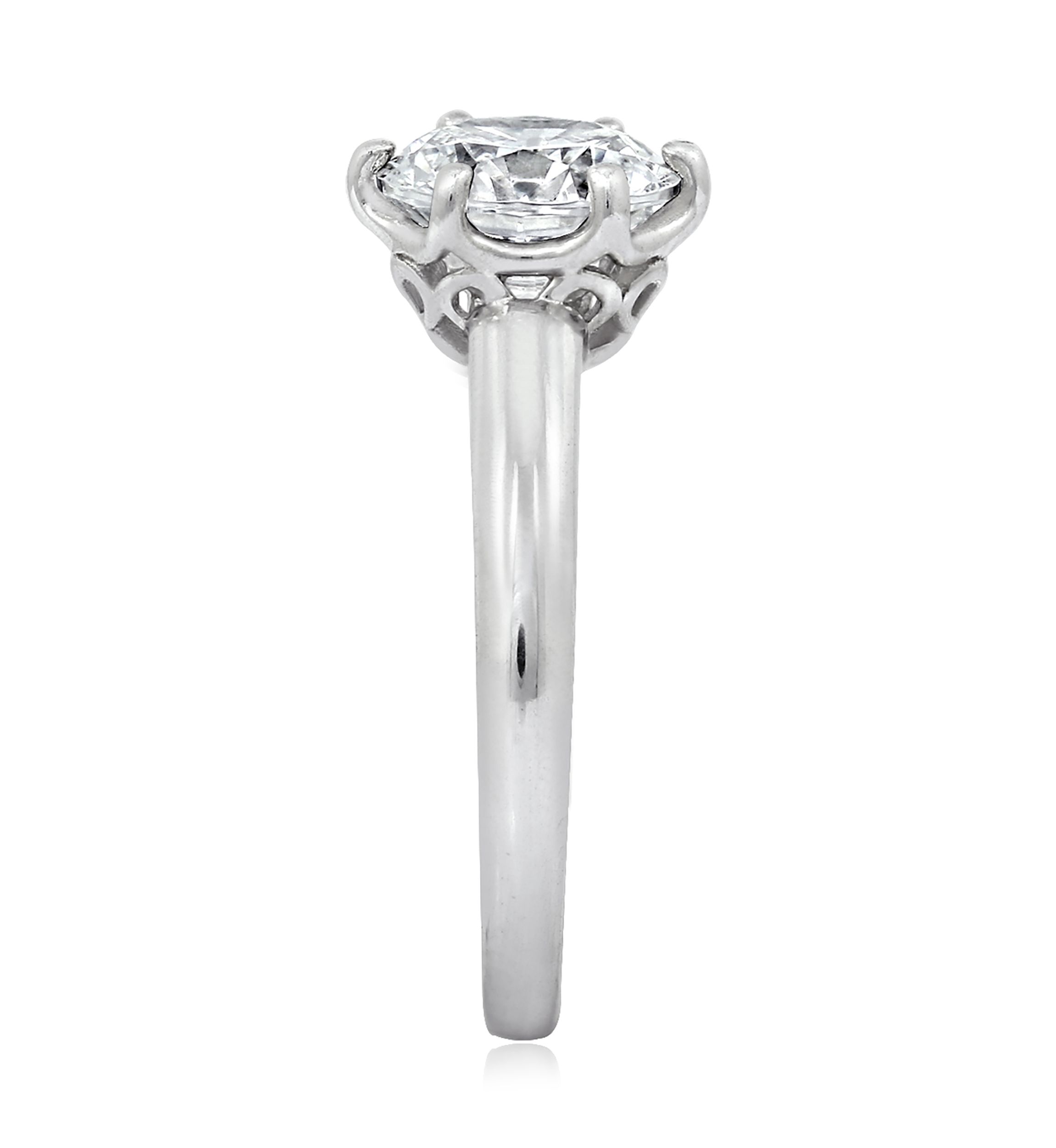 2 ct. t.w. Swarovski® Zirconia Round Solitaire Ring