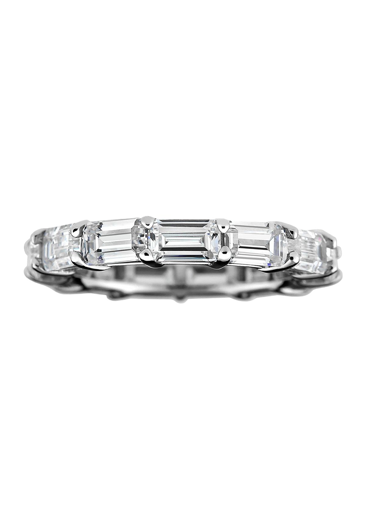 4.2 ct. t.w. Baguette Cut Cubic Zirconia Eternity Ring