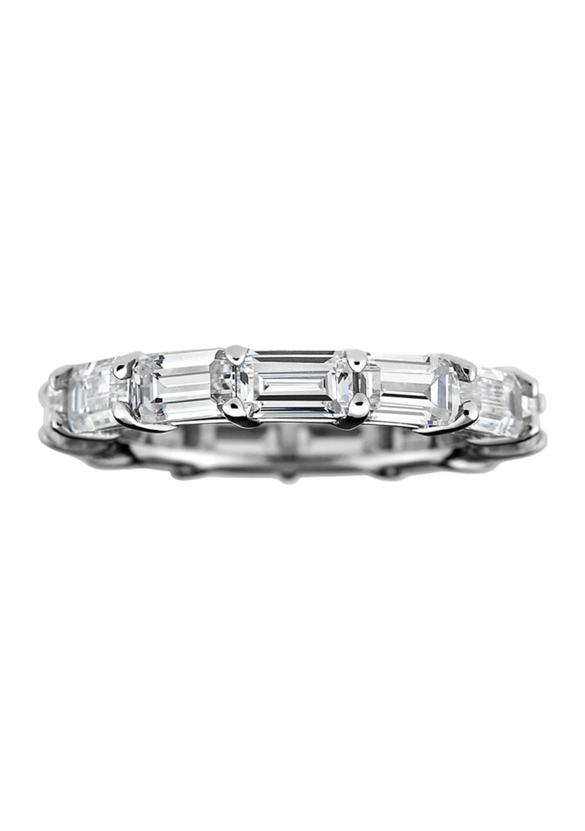 4.2 ct. t.w. Baguette Cut Cubic Zirconia Eternity Ring
