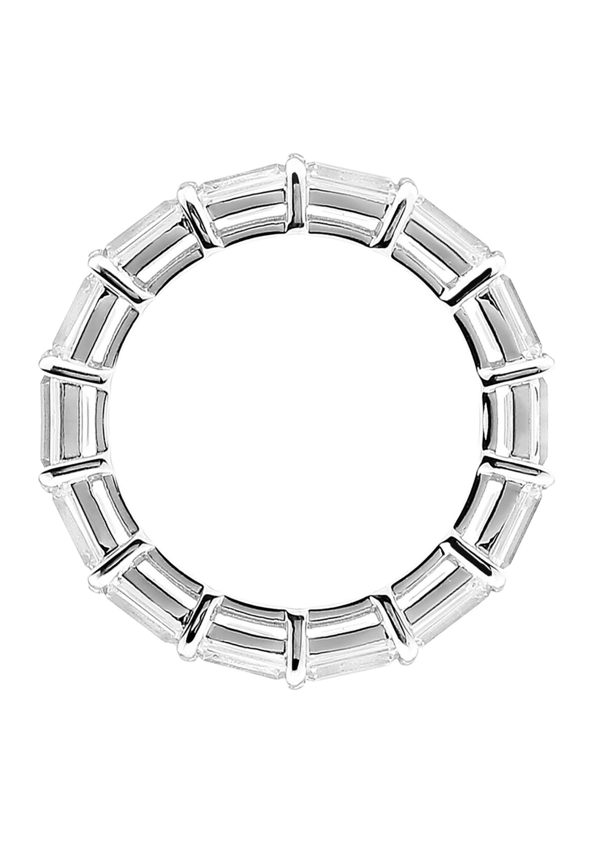 4.2 ct. t.w. Baguette Cut Cubic Zirconia Eternity Ring