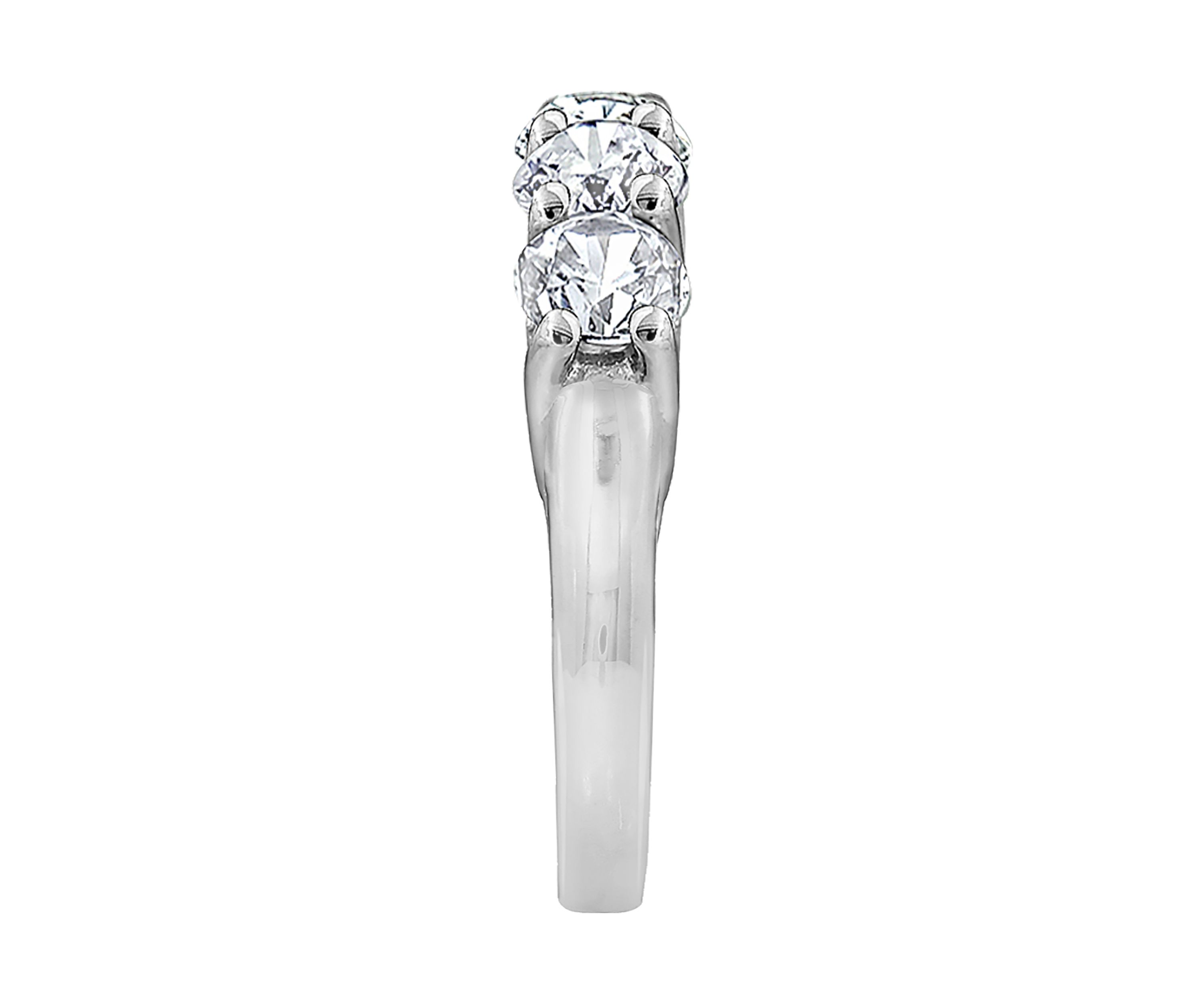 3 ct. t.w. Round Cut Cubic Zirconia 5-Stone Ring