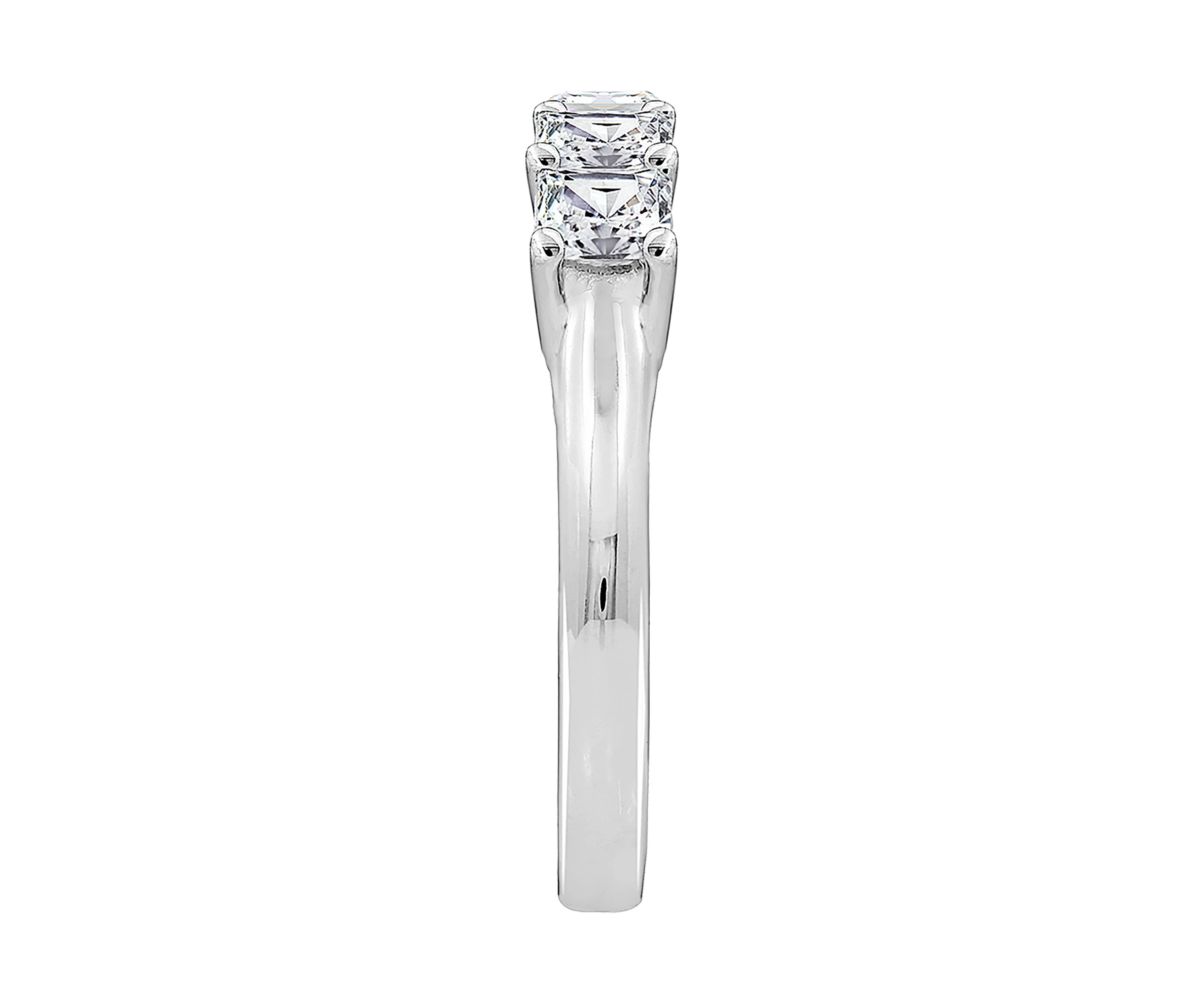 2 ct. t.w. Princess Cut Cubic Zirconia 5-Stone Ring