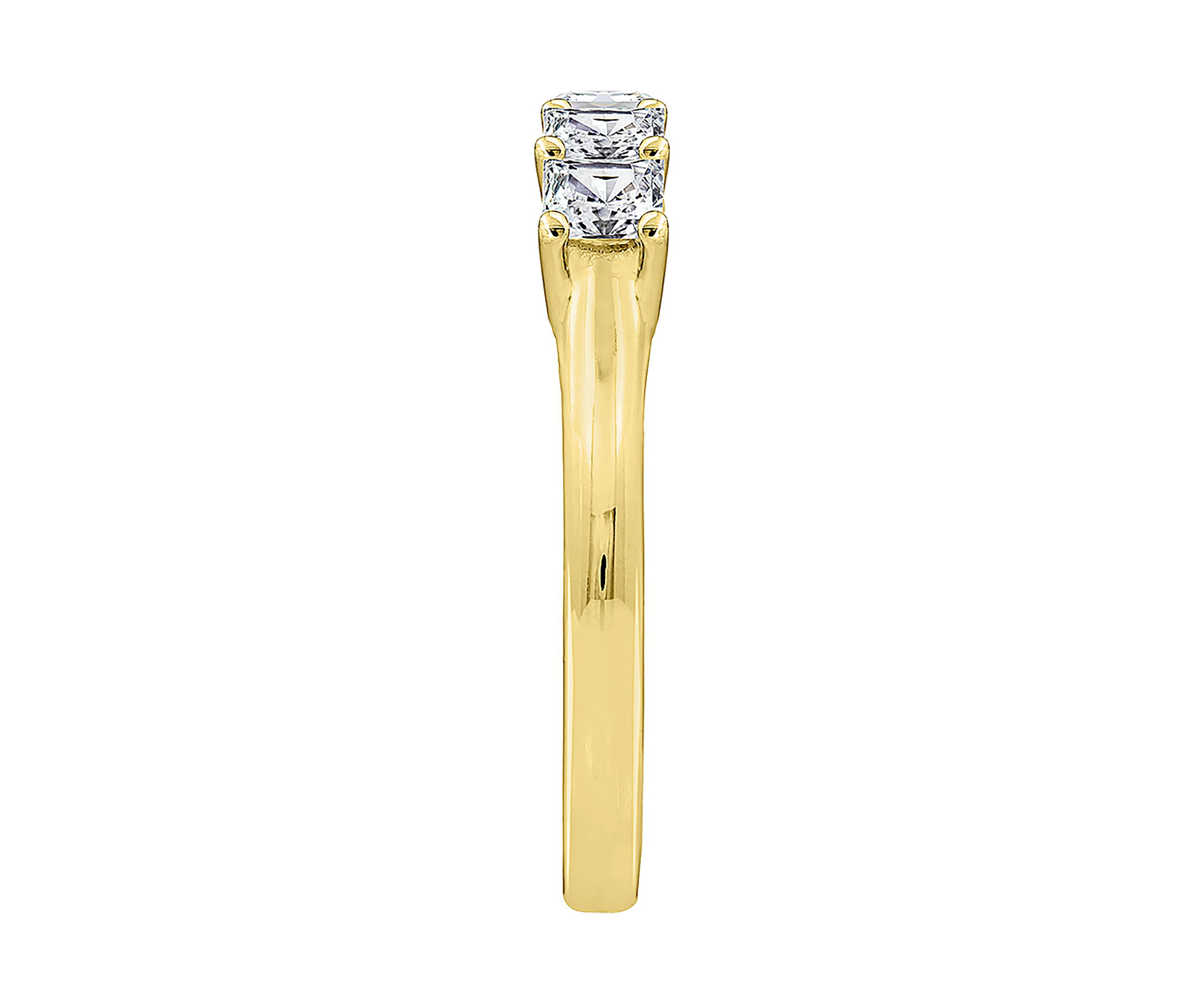 2 ct. t.w. Princess Cut Cubic Zirconia 5-Stone Ring