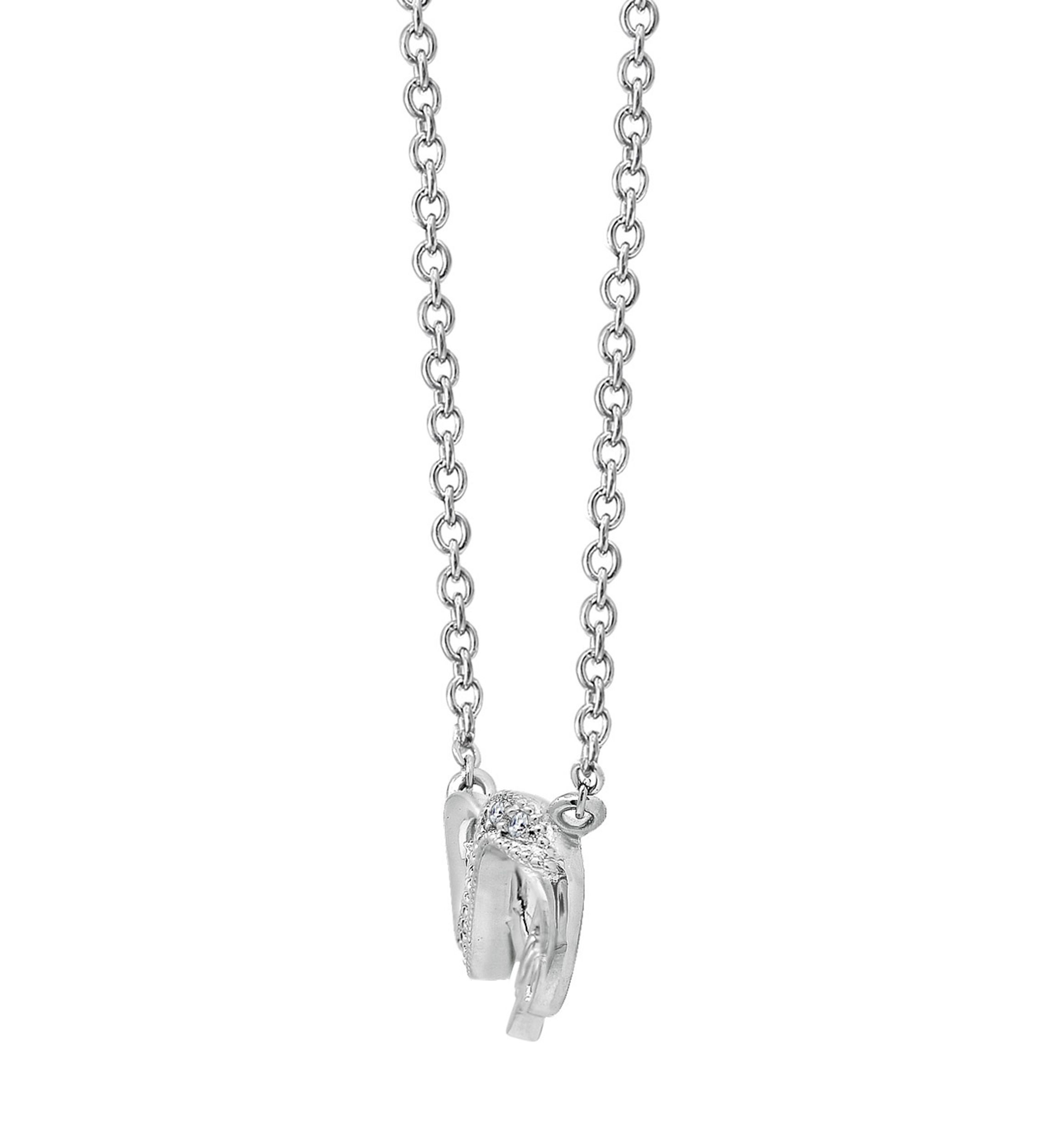 1/6 ct. t.w.  Cubic Zirconia Infinity with Word Necklace