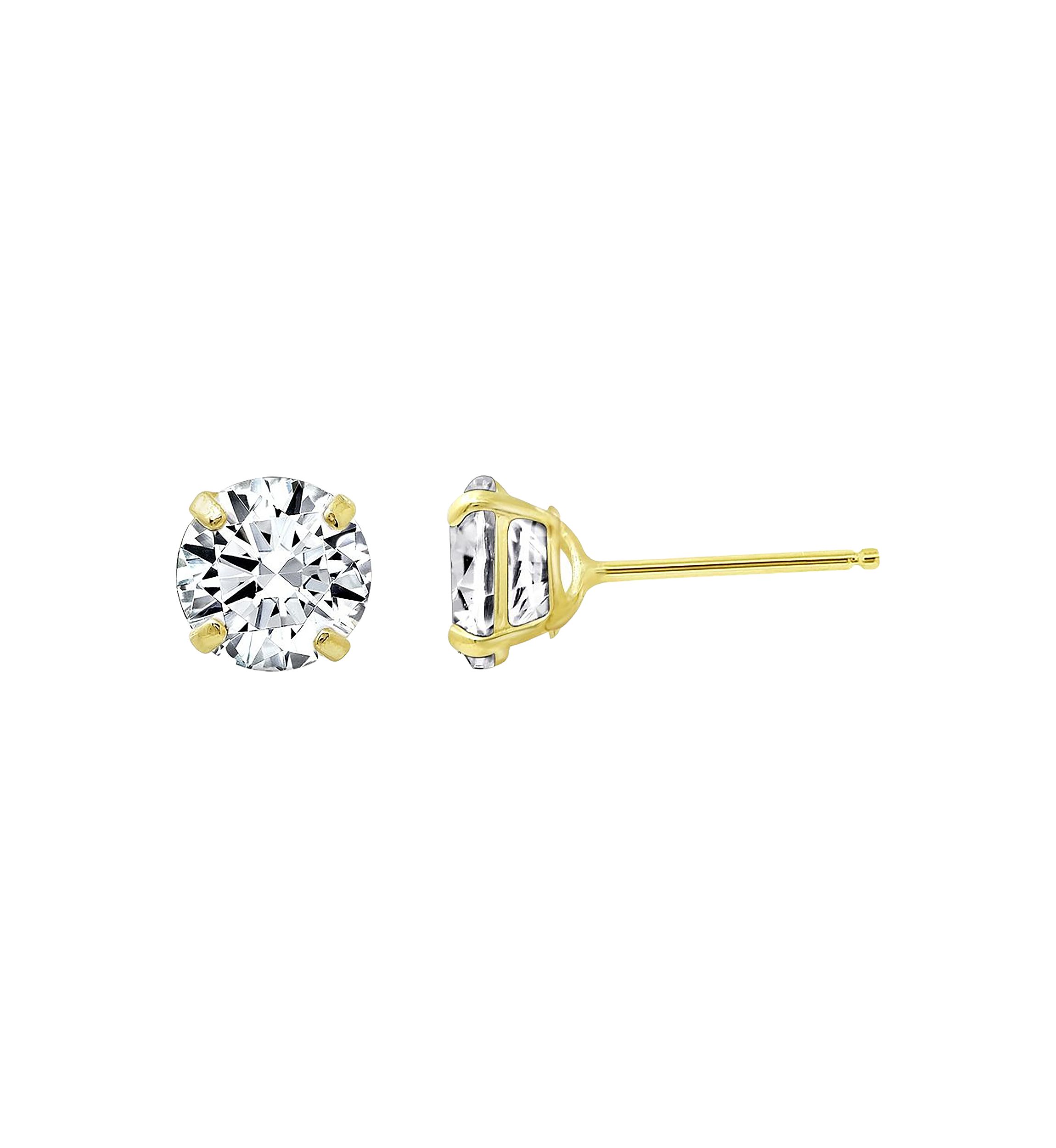 14K Yellow Gold  Earrings