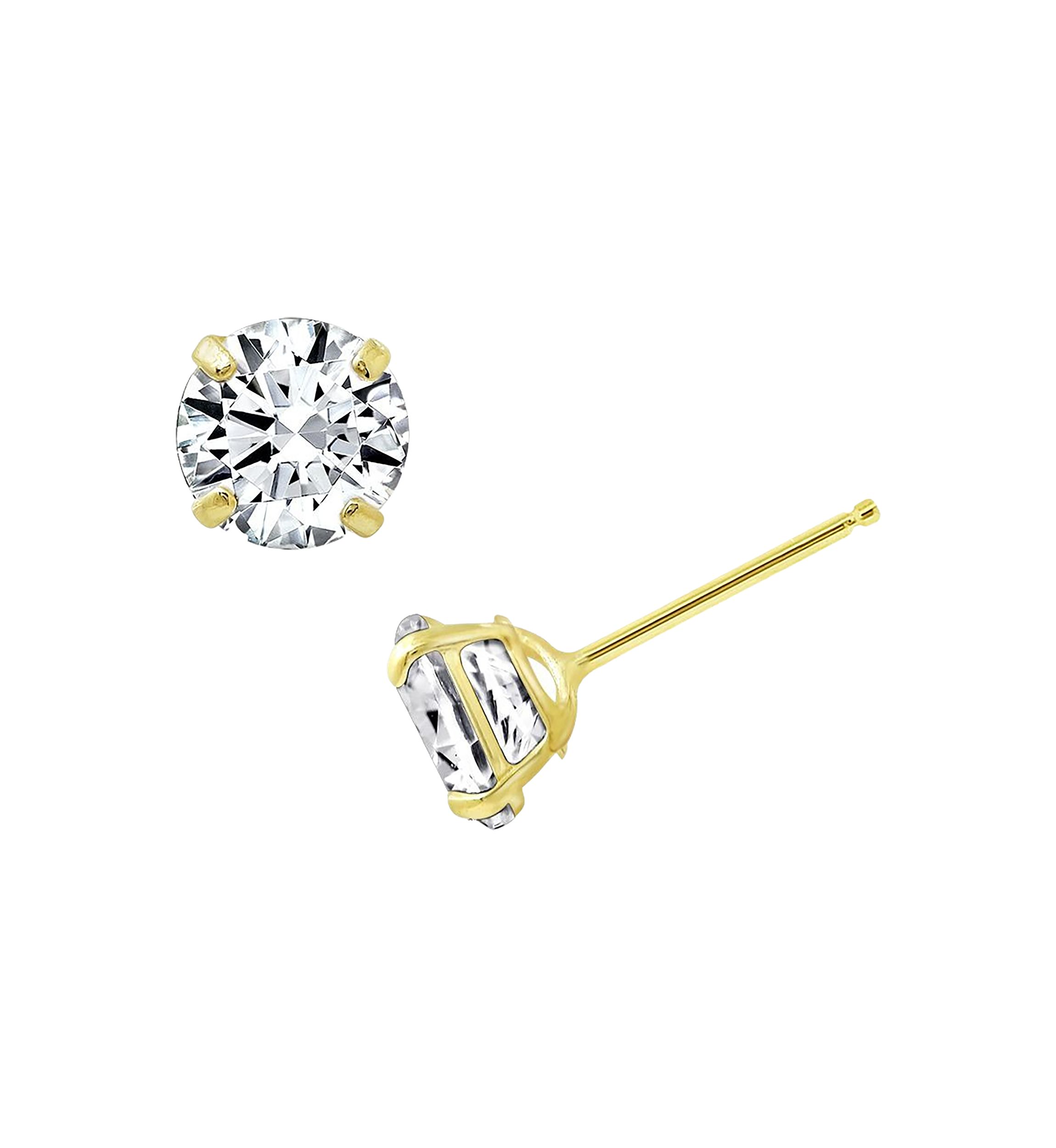 14K Yellow Gold  Earrings