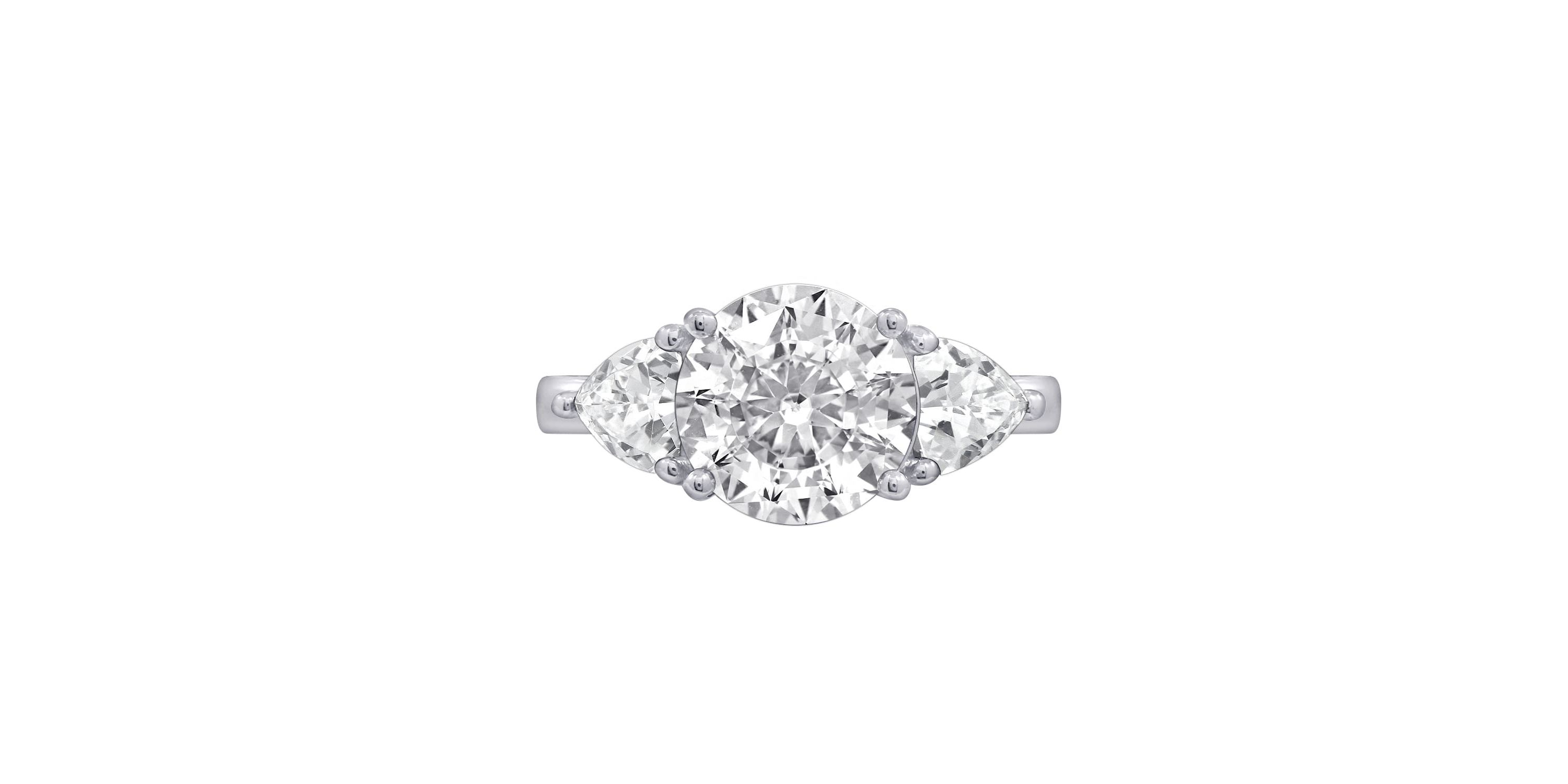 Lab Created Platinum plated Sterling Silver Cushion cut Cubic Zirconia Ring, Size 7