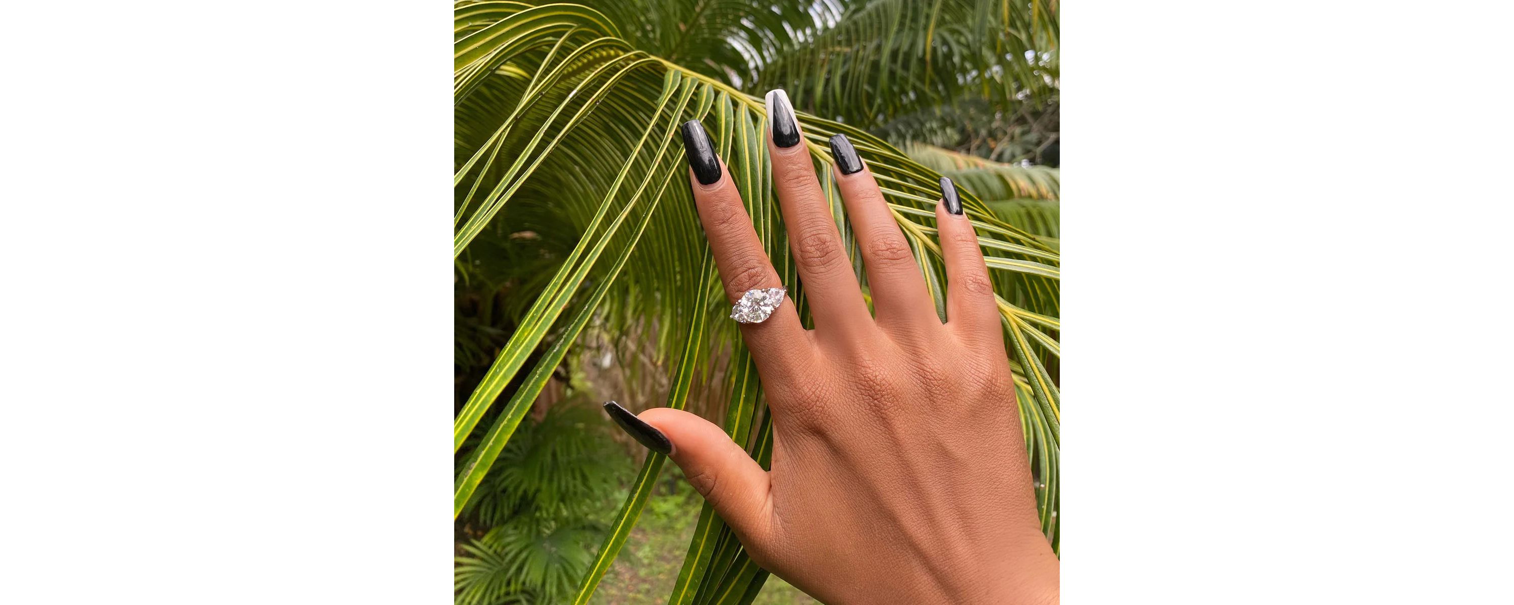 Lab Created Platinum plated Sterling Silver Cushion cut Cubic Zirconia Ring, Size 7