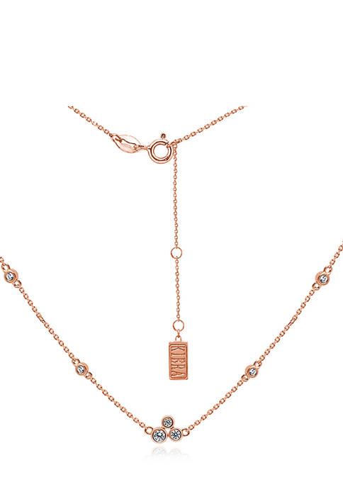 KIERA Rose Gold Plated Sterling Silver 1/3 ct.