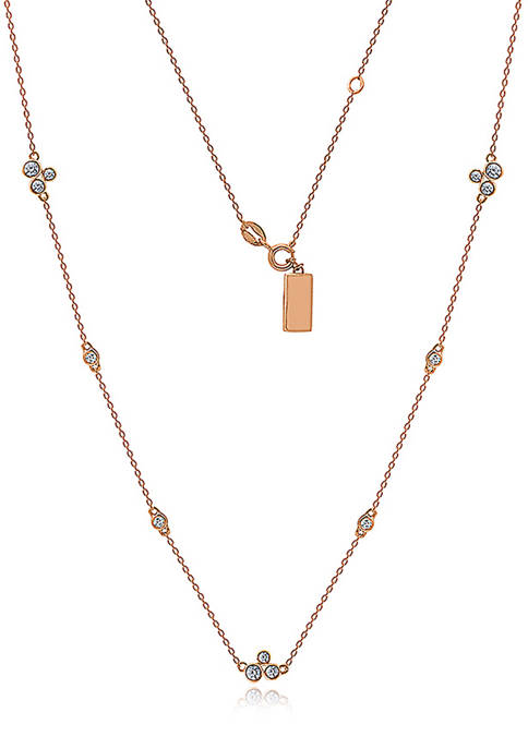 KIERA Rose Gold Plated Sterling Silver 1.21 ct.