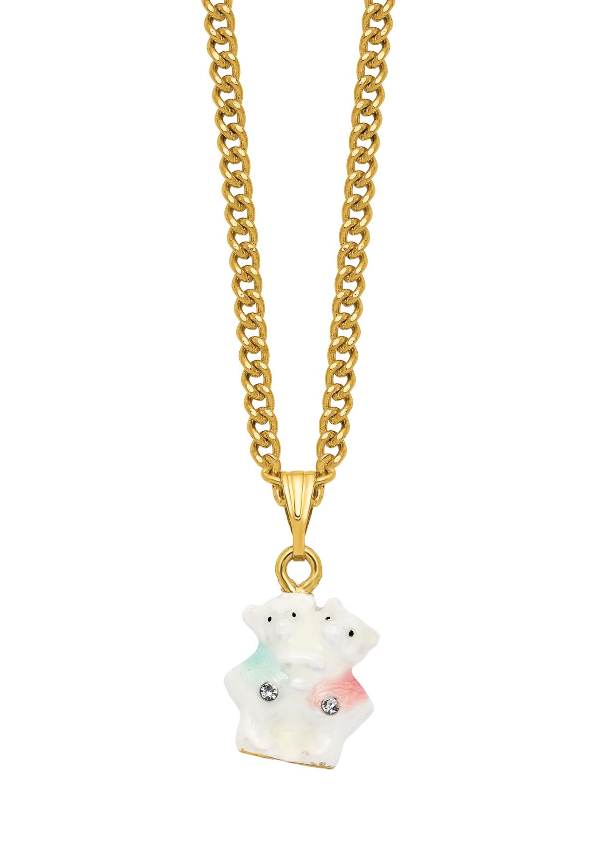 Bejeweled Teddy and Tootsie Bears Trinket Box
