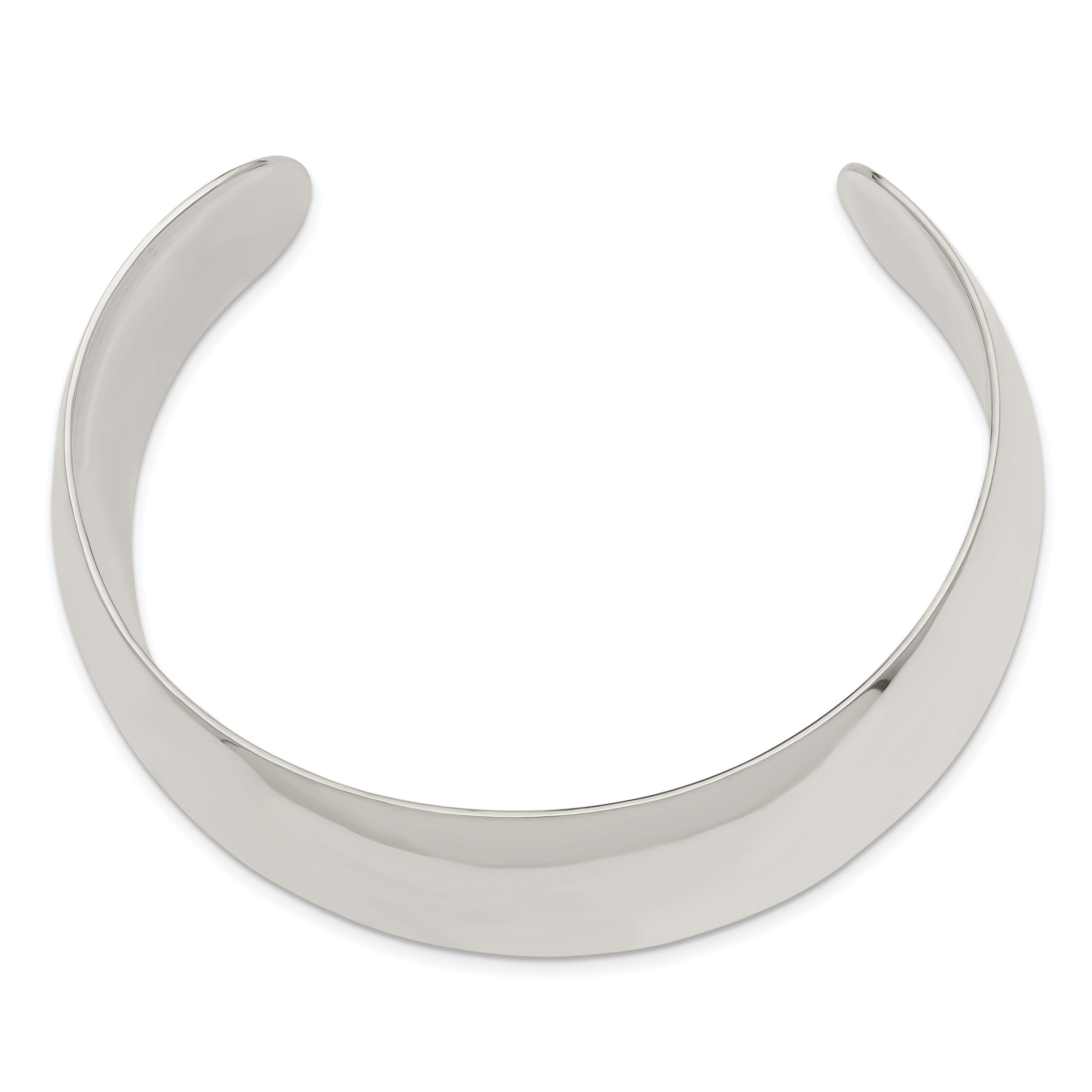 Sterling Silver 28.5mm Cuff Bangle Bracelet