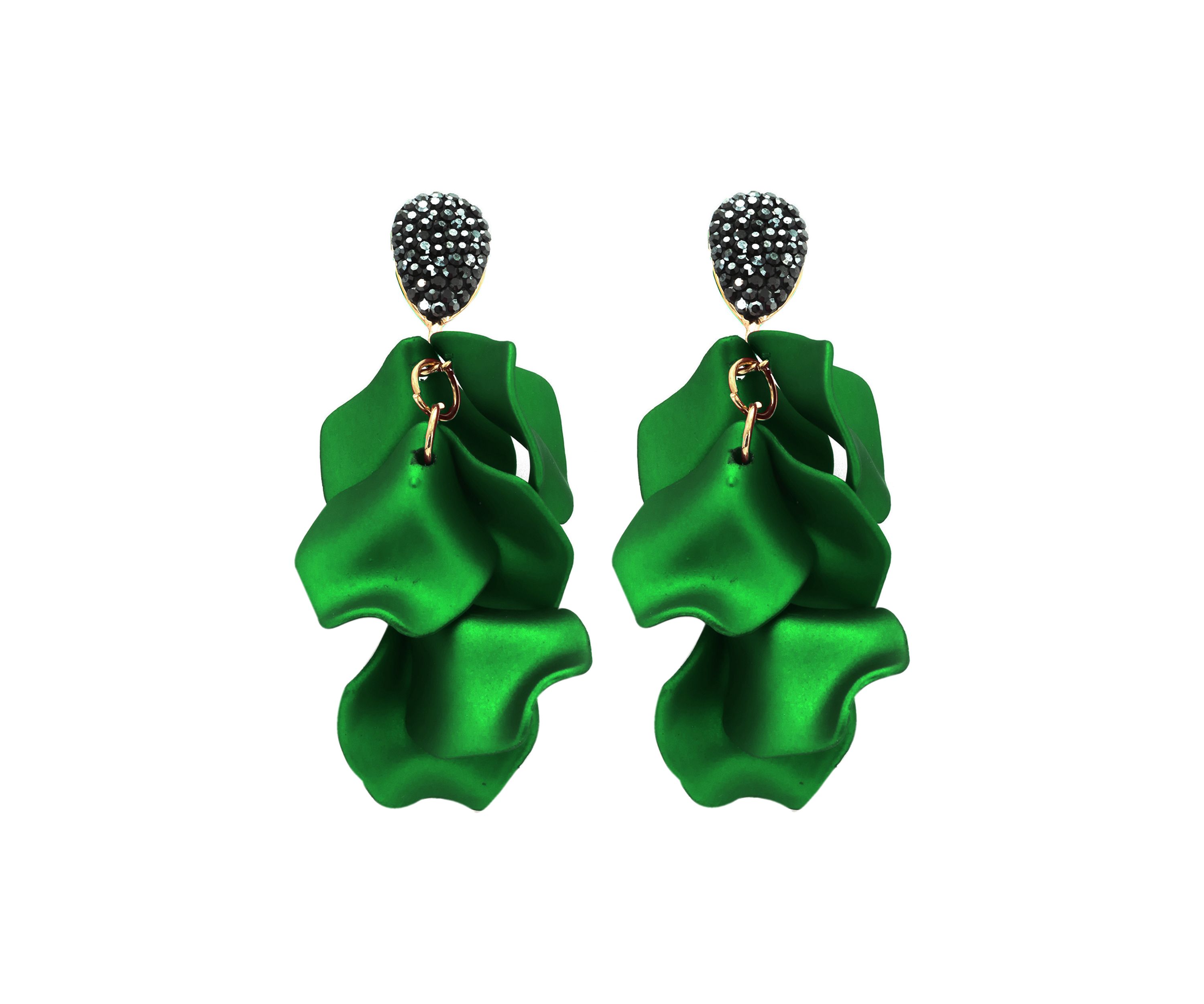 Luxe Top Petal Earrings