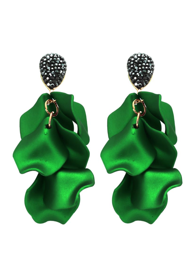 Luxe Top Petal Earrings
