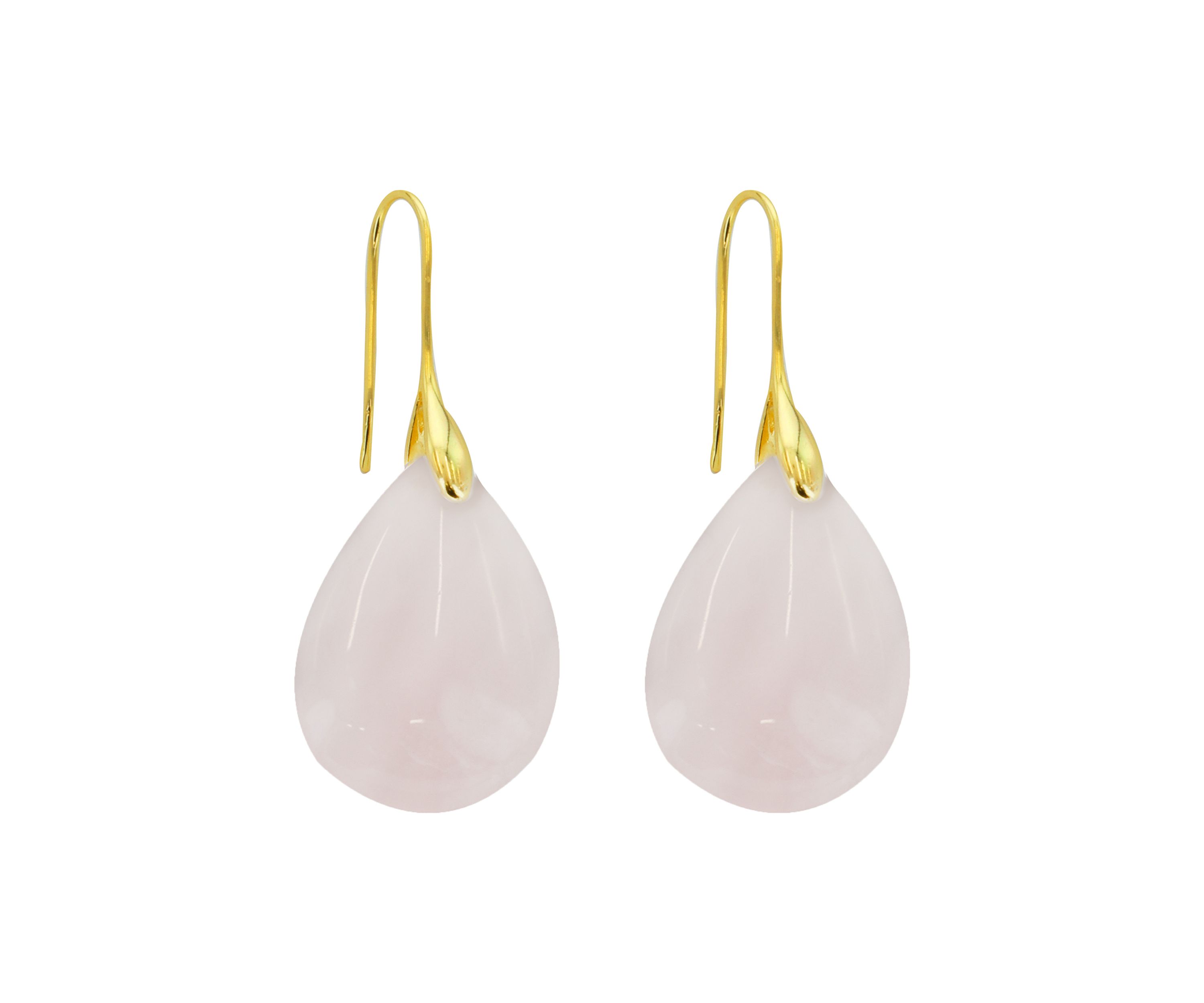 Stone Teardrop Earrings