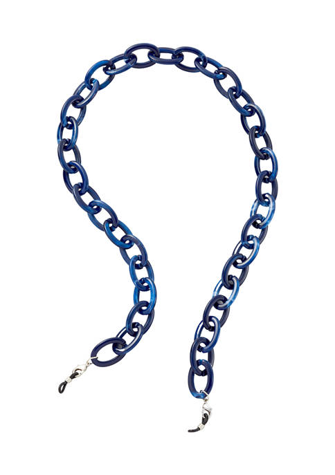 Blue Link Mask Chain 