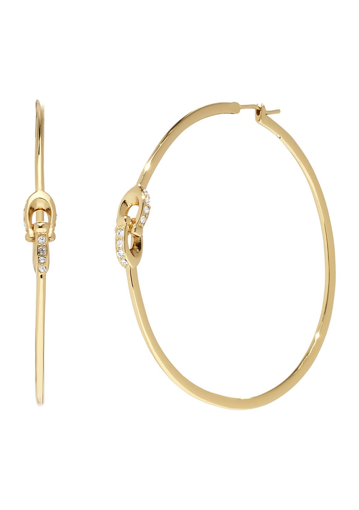 Signature C Hoop Earrings