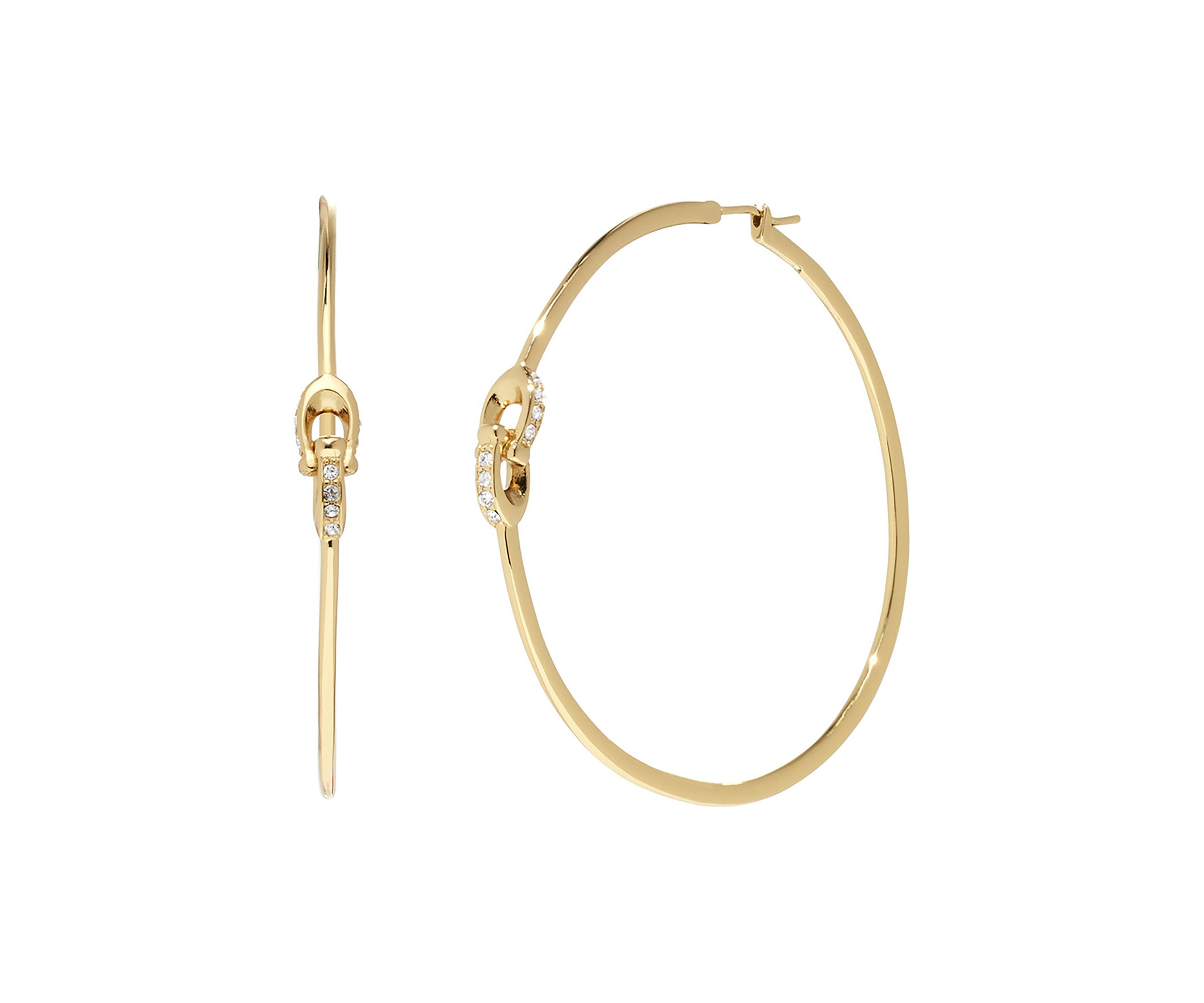 Signature C Hoop Earrings