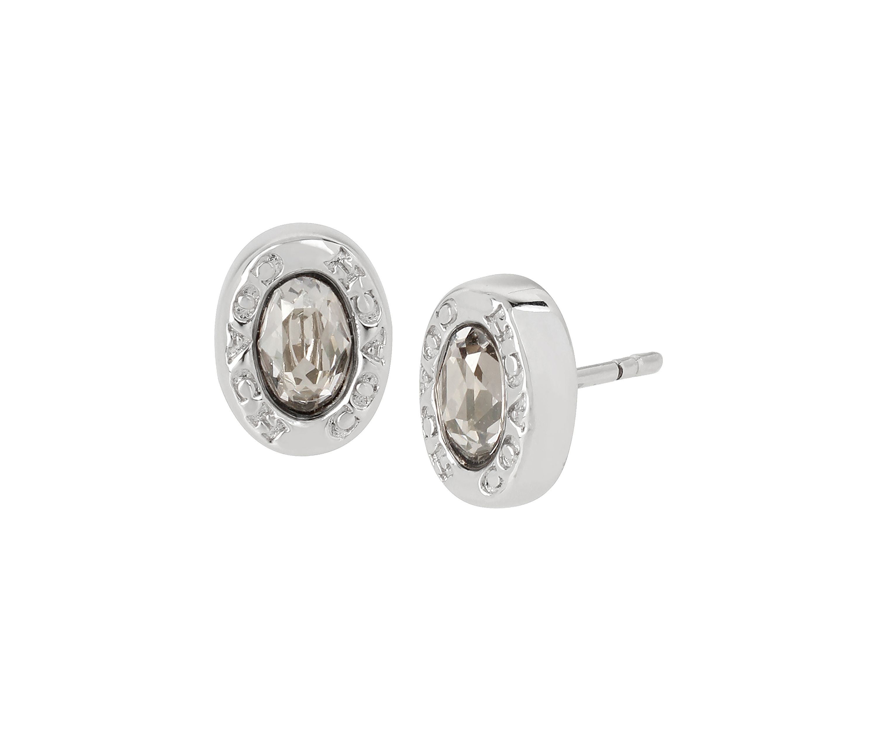 Signature Logo Swarovski® Crystal Stud Earrings