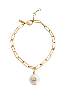 COACH Signature C Hinged Bangle Bracelet | belk